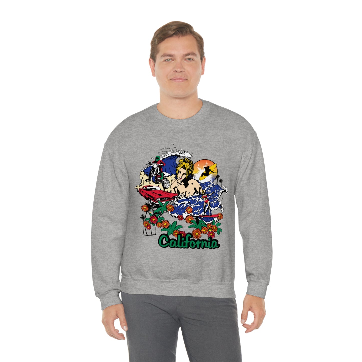 Cali Lifestyle Crewneck Sweatshirt