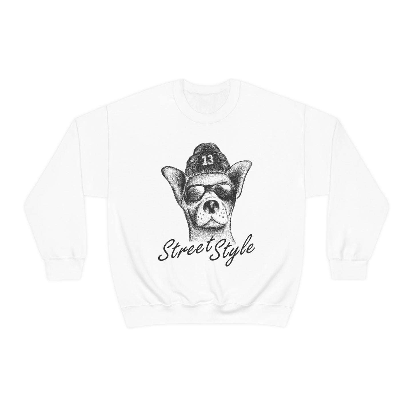 Street Style Crewneck Sweatshirt