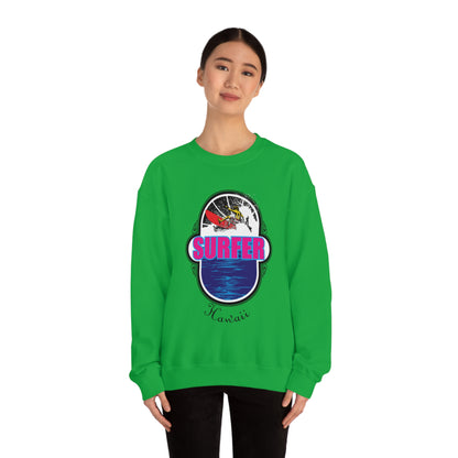 A Surfer Mind Crewneck Sweatshirt