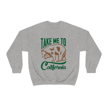 Take me to California Crewneck Sweatshirt