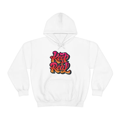 Keep it real colorful graffiti logo Hoodie