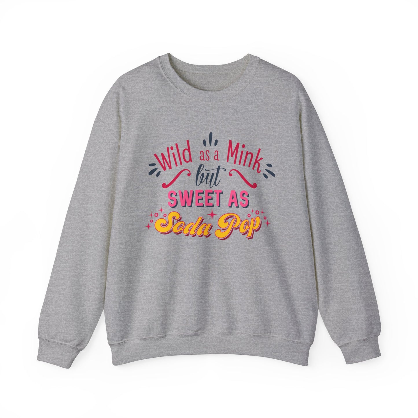 Wild as a MINK Cut Files Crewneck Sweatshirt