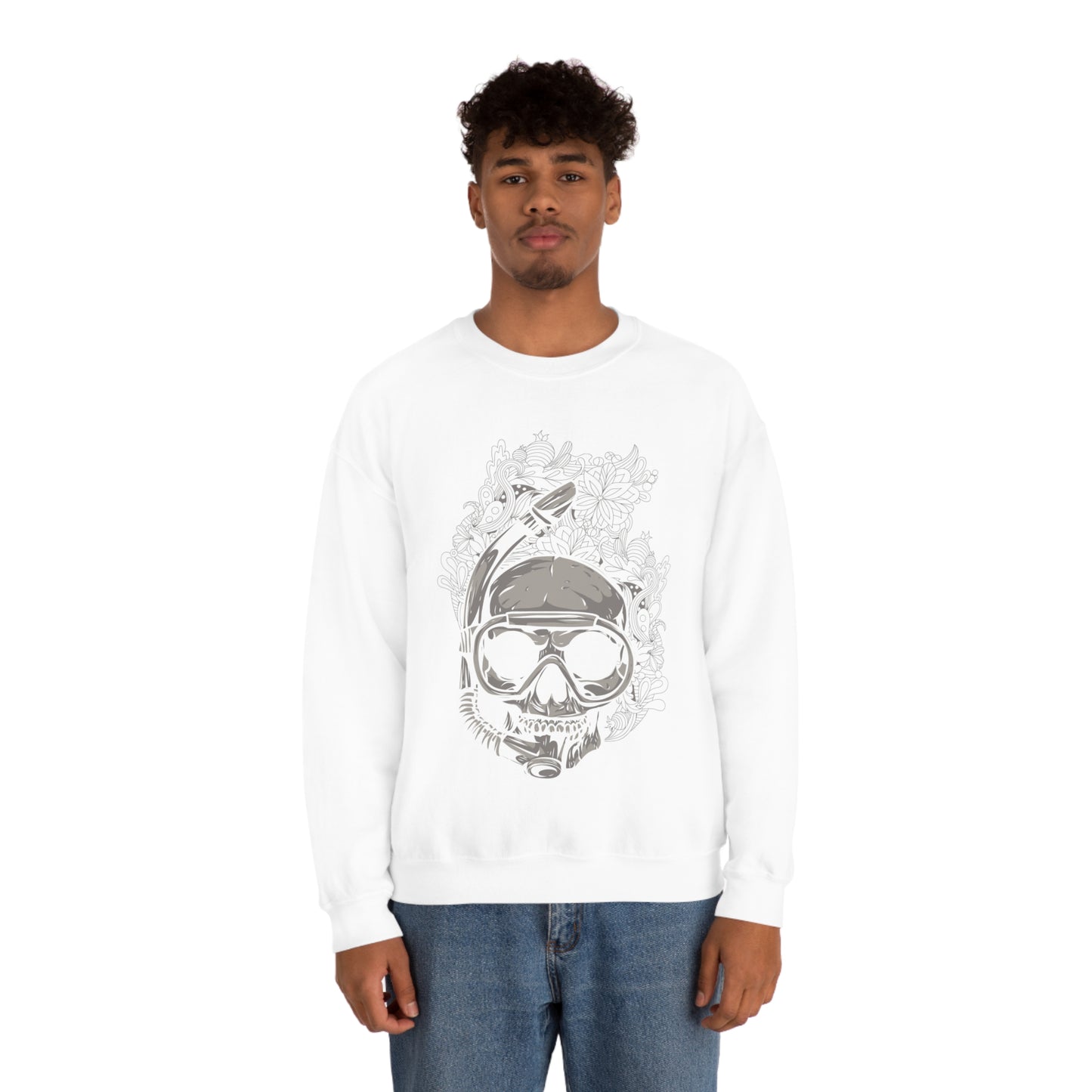 Skull Diver Crewneck Sweatshirt