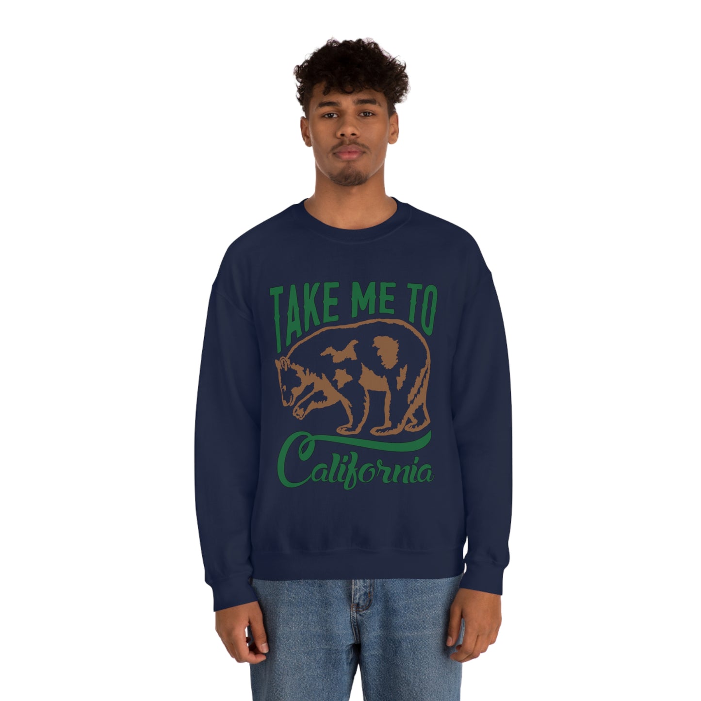 Take me to California Crewneck Sweatshirt