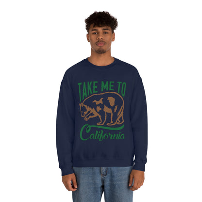 Take me to California Crewneck Sweatshirt