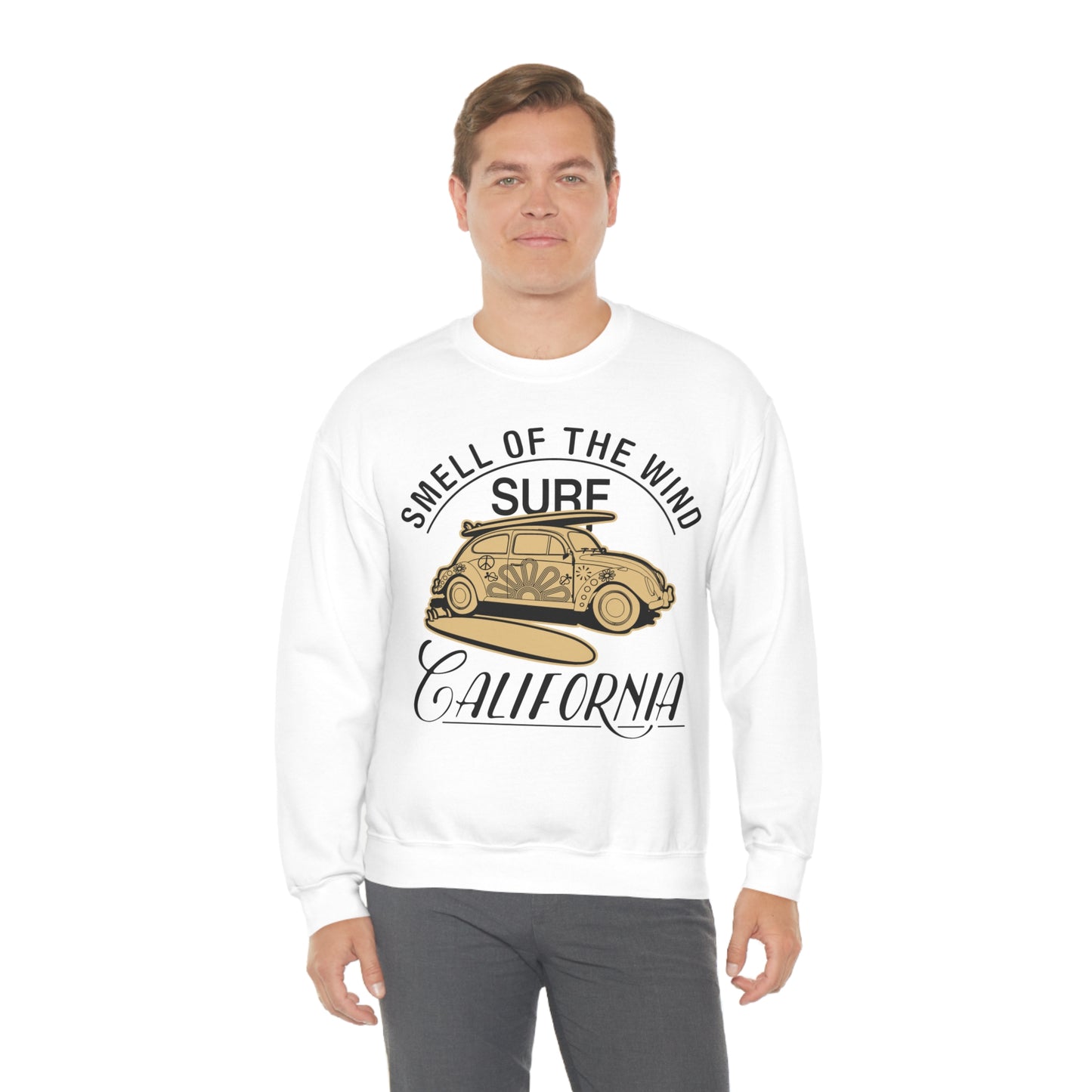 Smell of the wind Surf Crewneck Sweatshirt