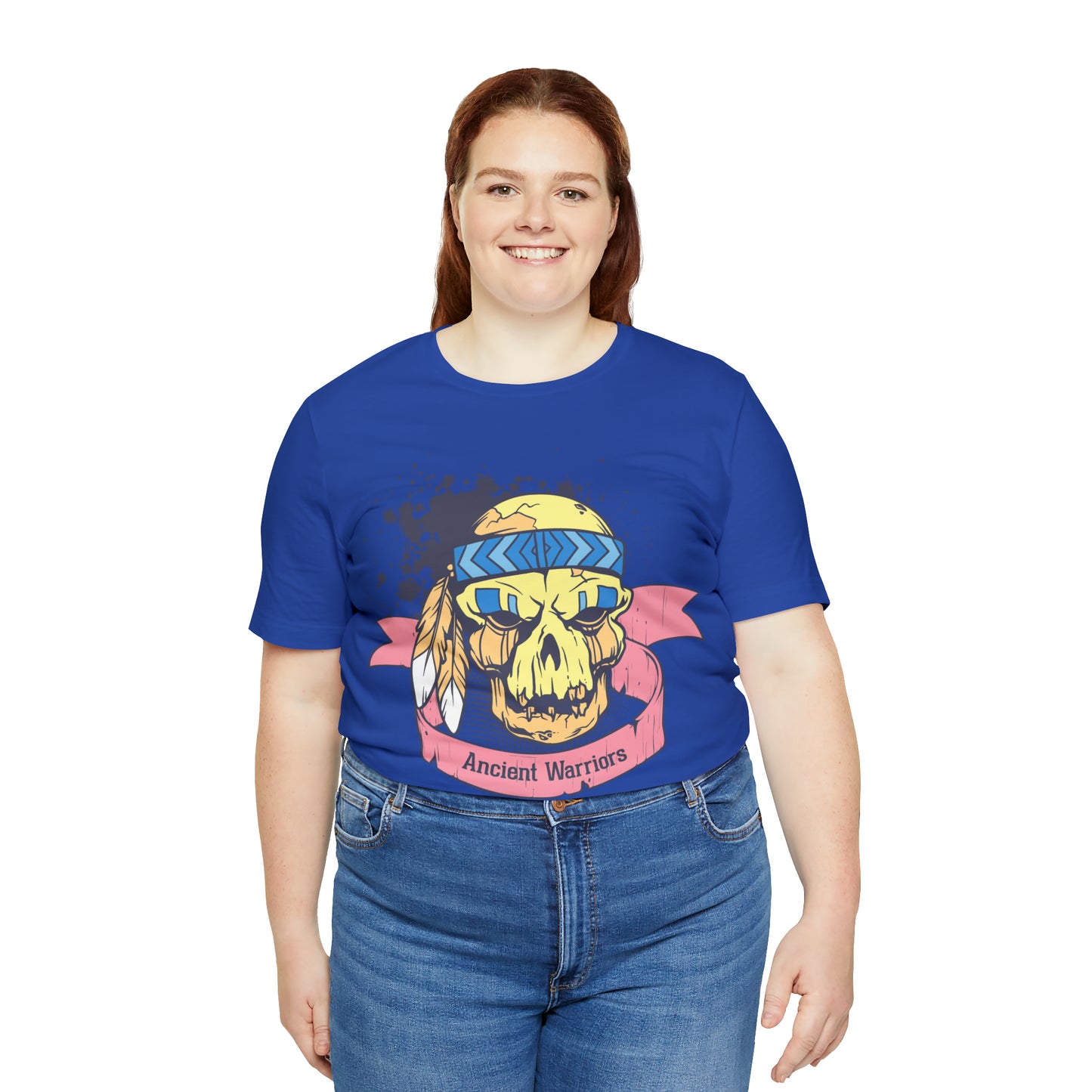 Ancient Warrior Skull Chief T-Shirt