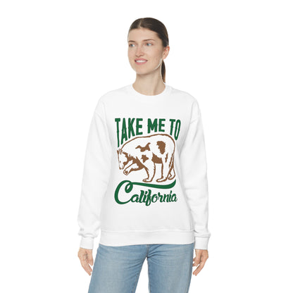 Take me to California Crewneck Sweatshirt