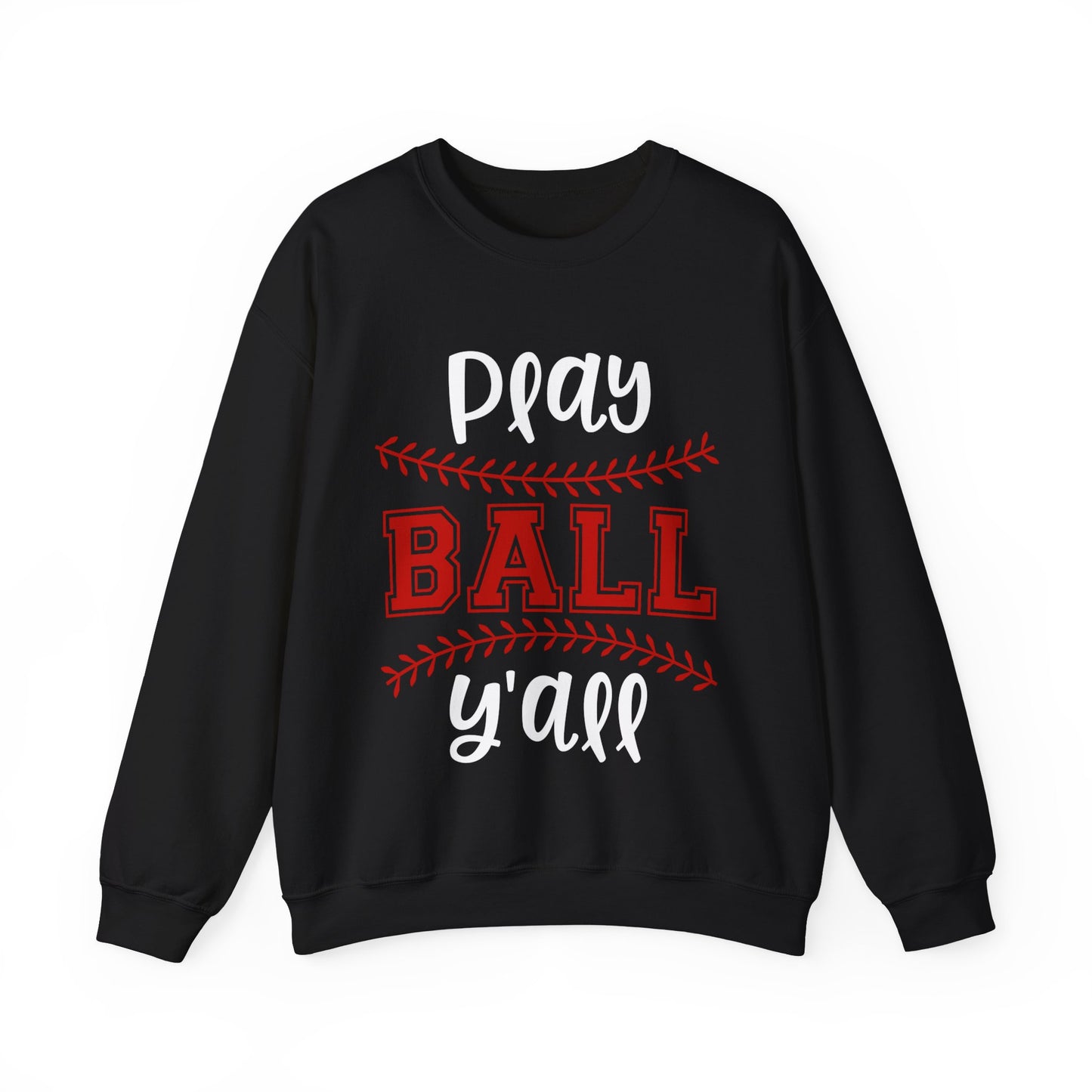 Play Ball Y'all Crewneck Sweatshirt