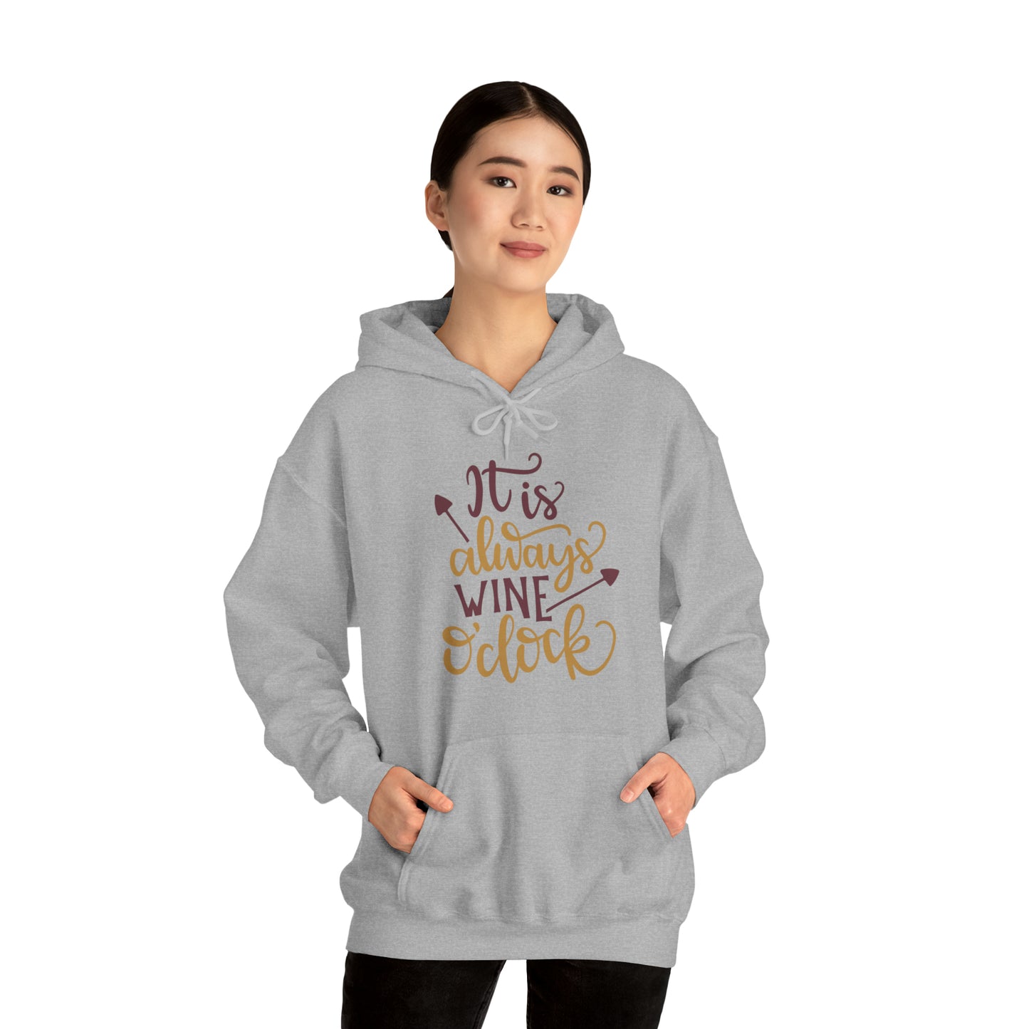 It_is_always_wine_oclock Hoodie