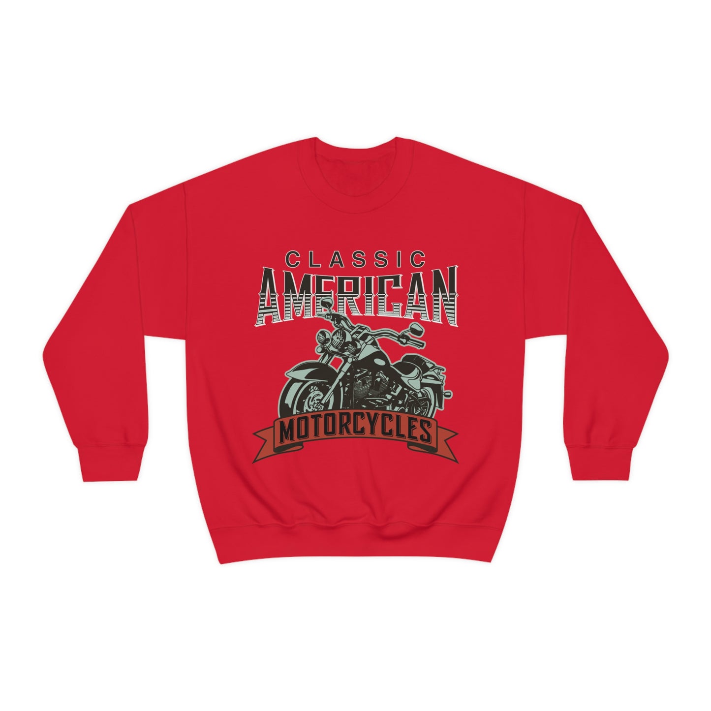 Classic American motorcycles Crewneck Sweatshirt