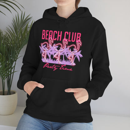 Beach Club Party Time Hoodie