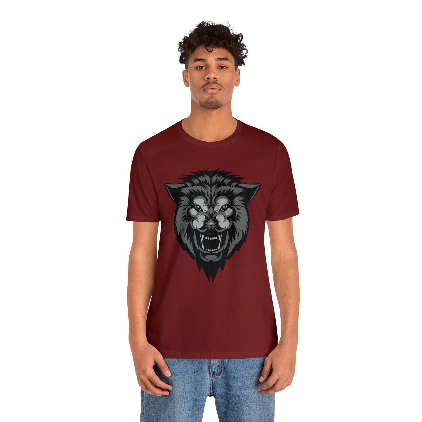 Green eyes wolf T-Shirt