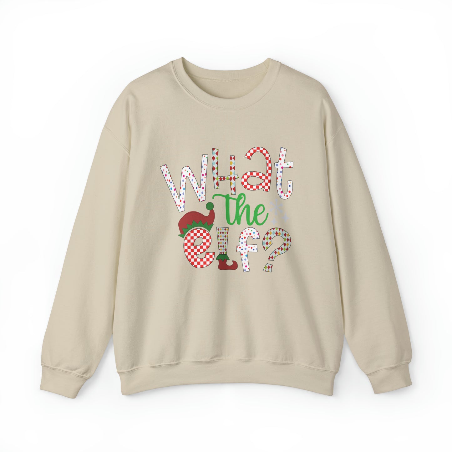 what the elf Christmas Crewneck Sweatshirt