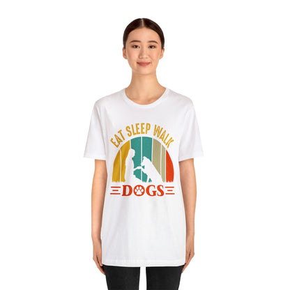 Eat sleep walk dogs vintage T-Shirt