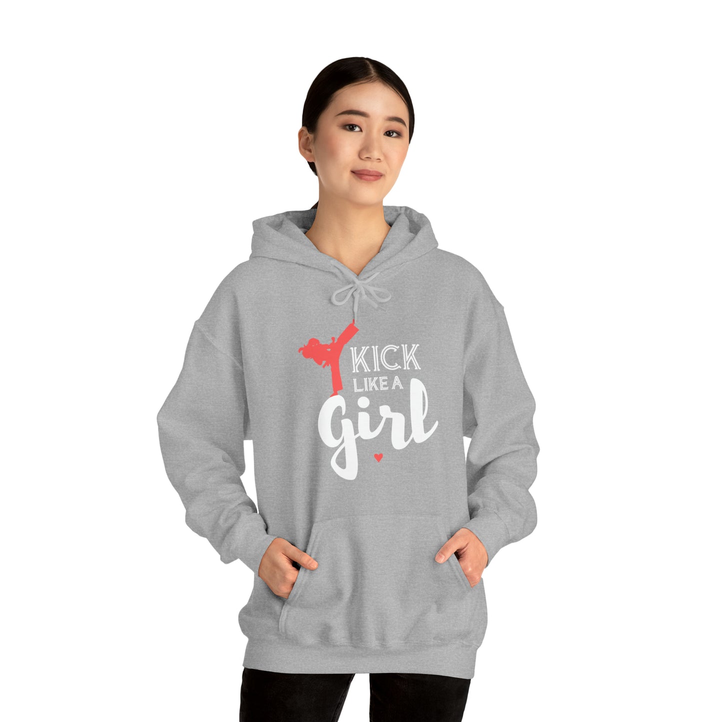 Kick Like A Girl Hoodie