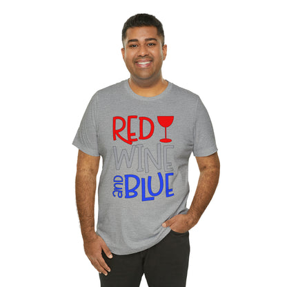 Red Wine Blue T-Shirt