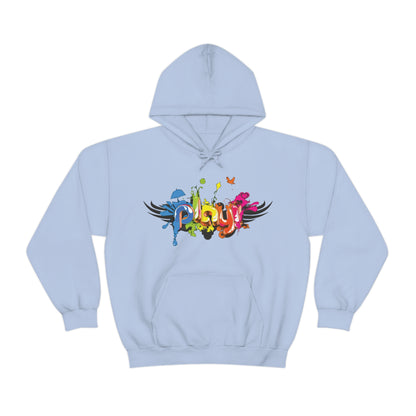 Play colorful graffiti Hoodie