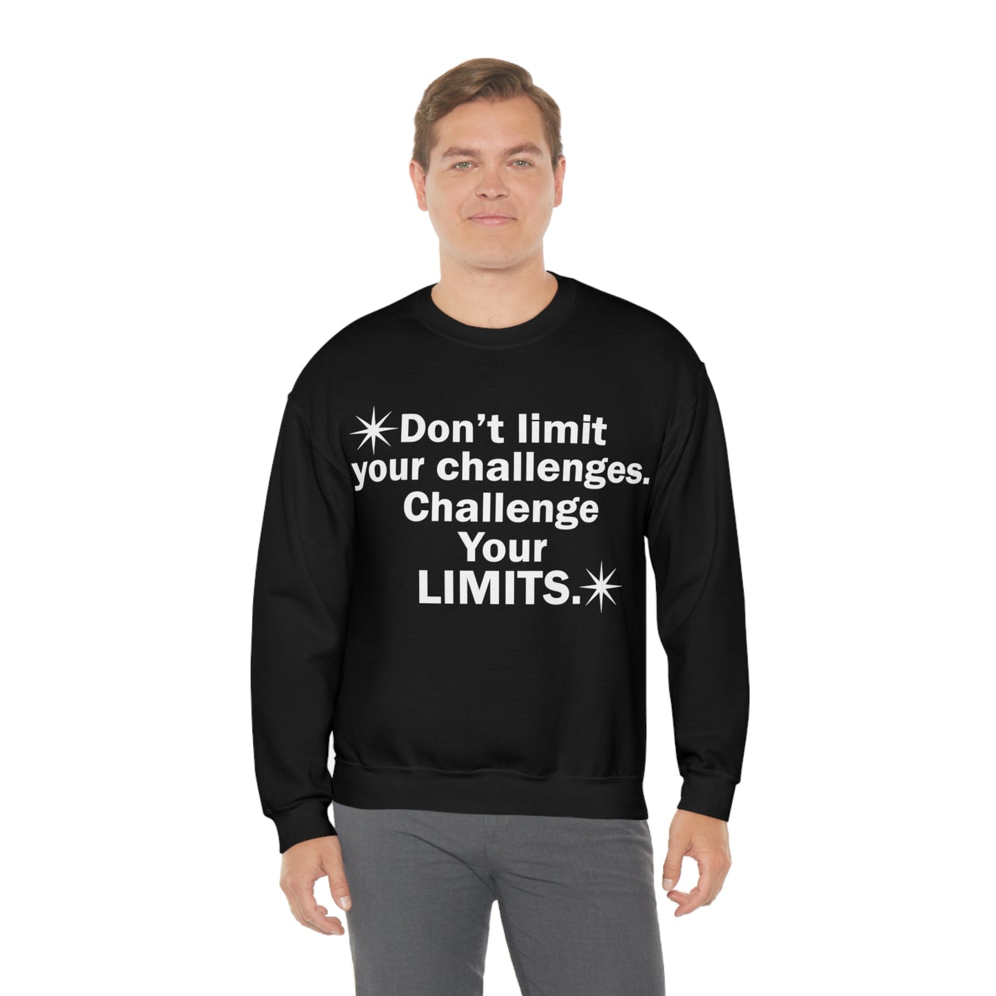 Challenge your limits Crewneck Sweatshirt