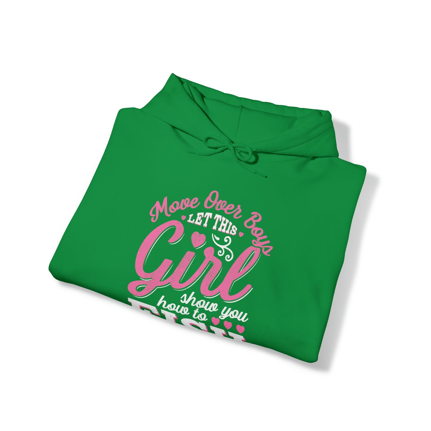 Girl Fishing Hoodie