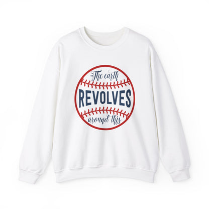 The Earth Revolves Around This Crewneck Sweatshirt