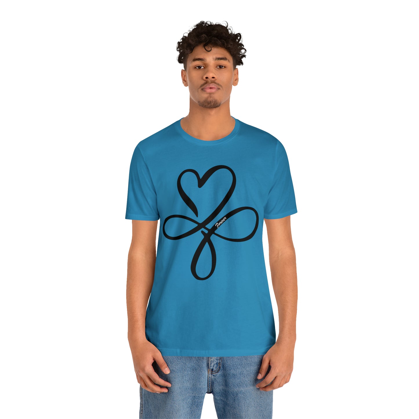 Heart symbol Love Infinity symbol Forever T-Shirt