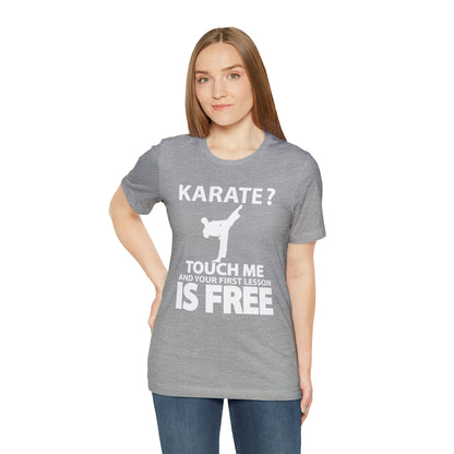 karate first lesson free T-Shirt