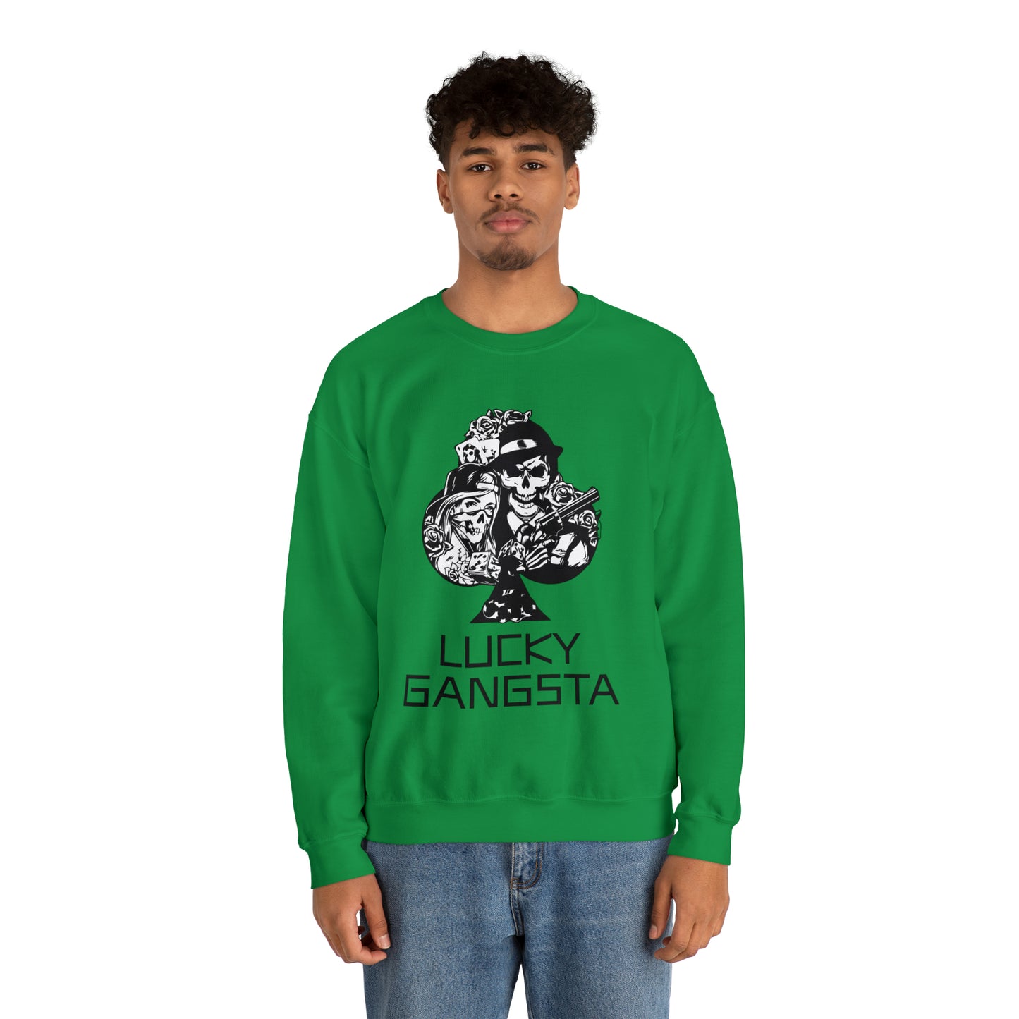 Lucky Gangsta Crewneck Sweatshirt