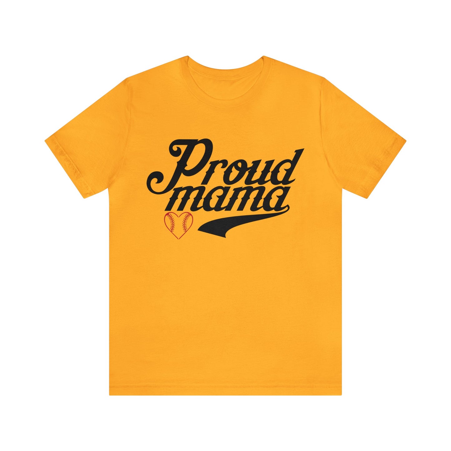 Proud Baseball Mama T-Shirt