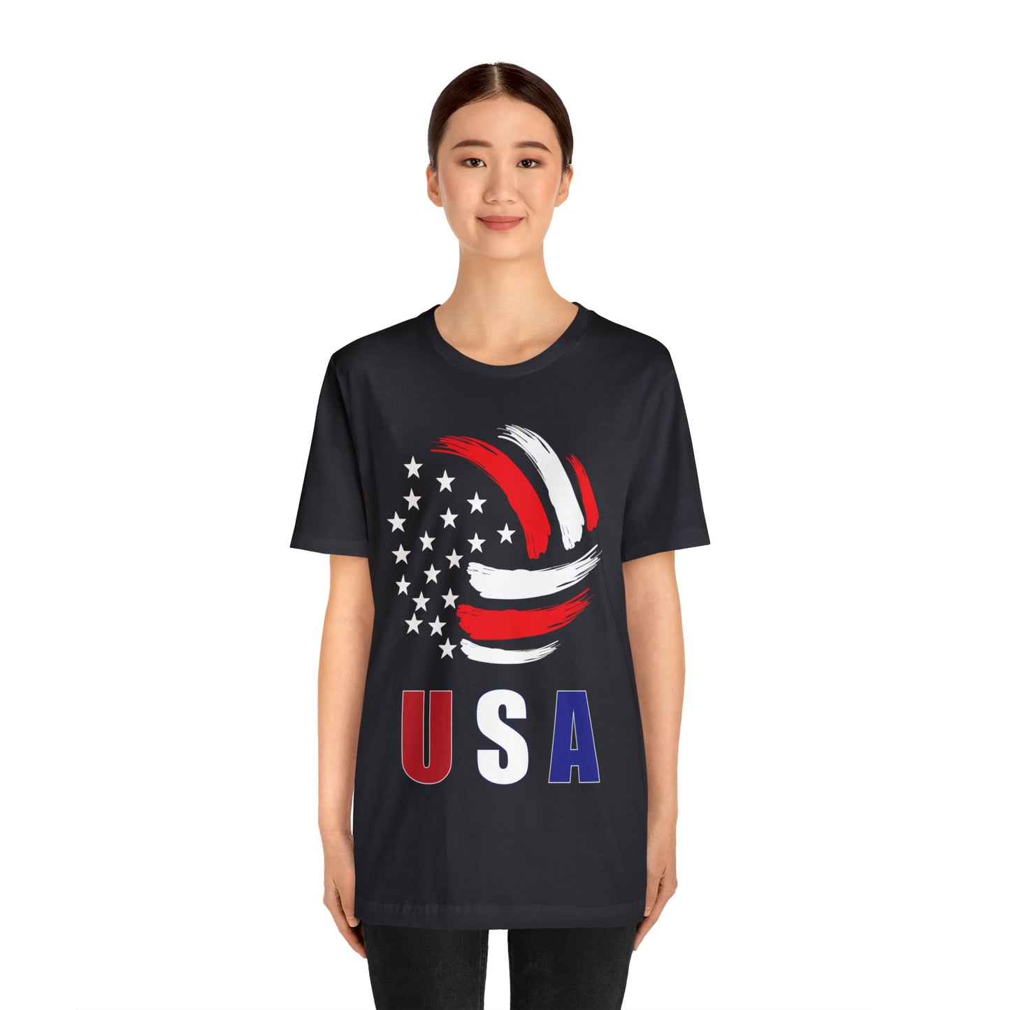 USA Volleyball Flag T-Shirt