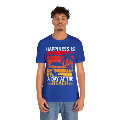 Happiness is at the beach Vintage T-Shirt