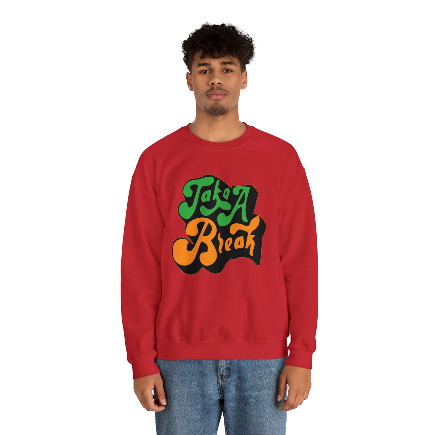 Take a break Crewneck Sweatshirt