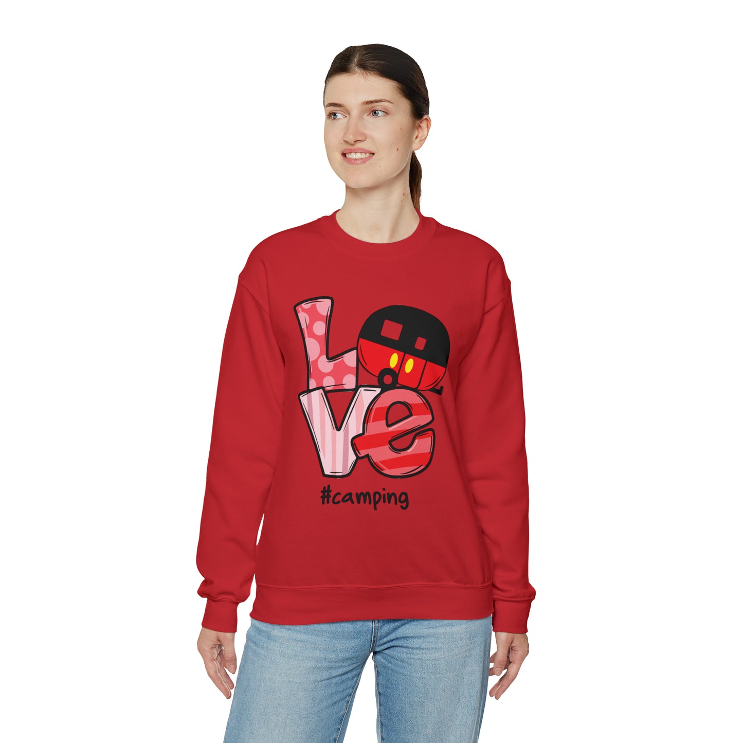 Camping Love Crewneck Sweatshirt