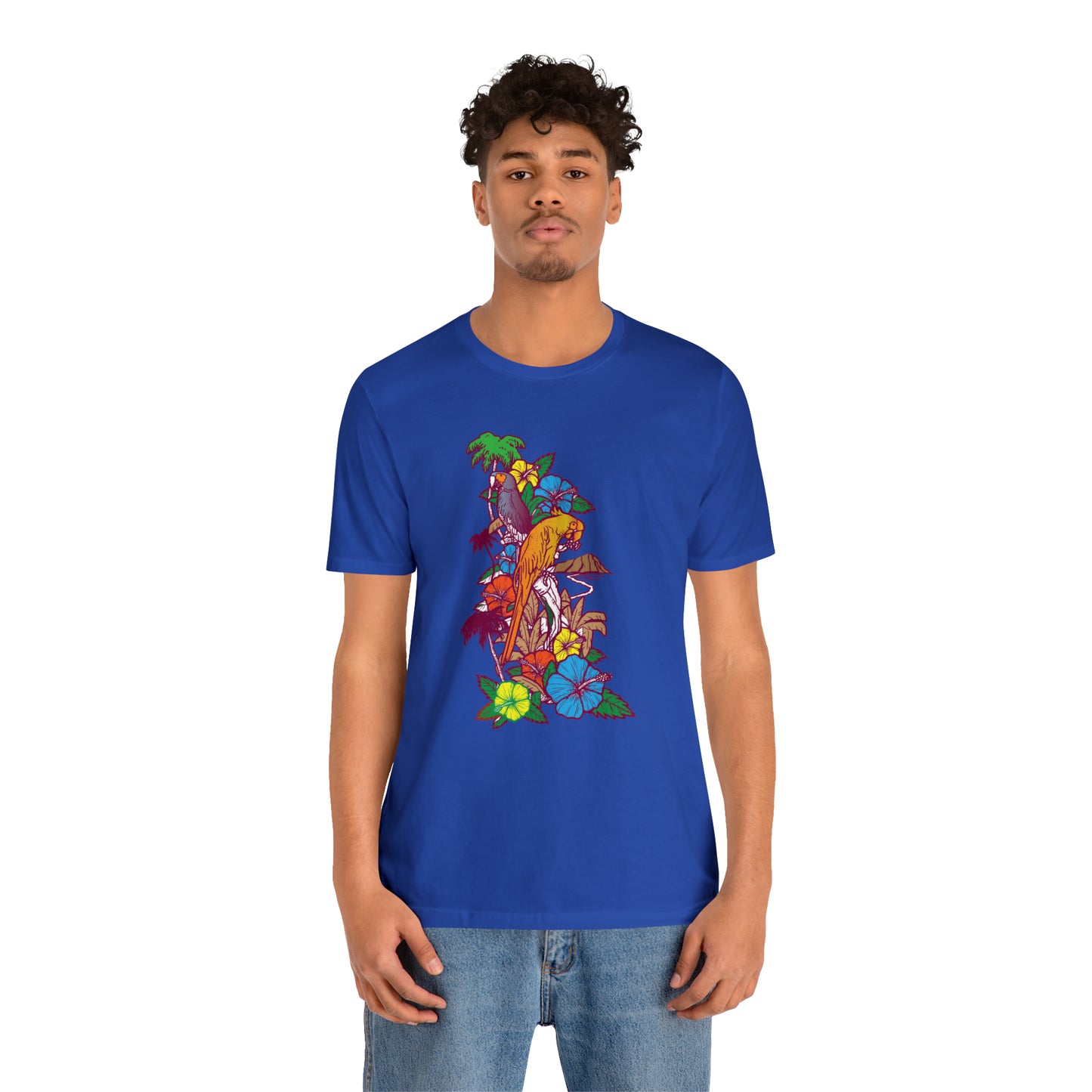 Parrot Jungle Floral T-Shirt