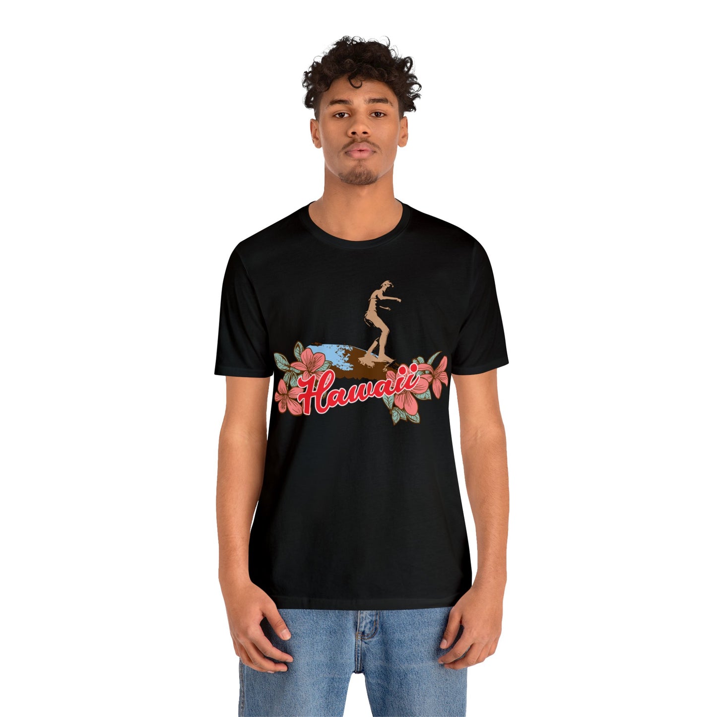 Hawaii Floral Surf T-Shirt