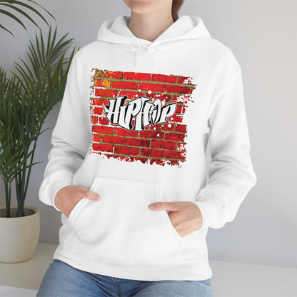 Hip Hop graffiti on the wall Hoodie