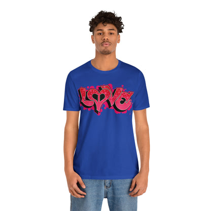 Peace and Love graffiti T-Shirt