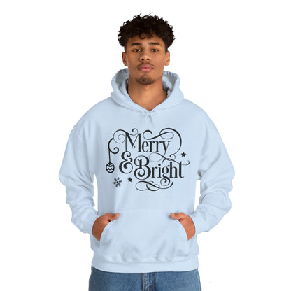 Merry and Bright Christmas Hoodie