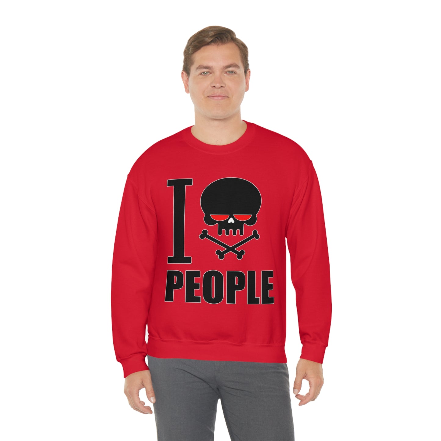 I hate people Crewneck Sweatshirt