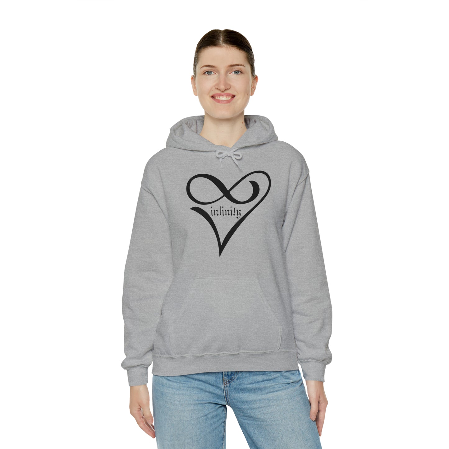 Infinity Heart symbol Hoodie