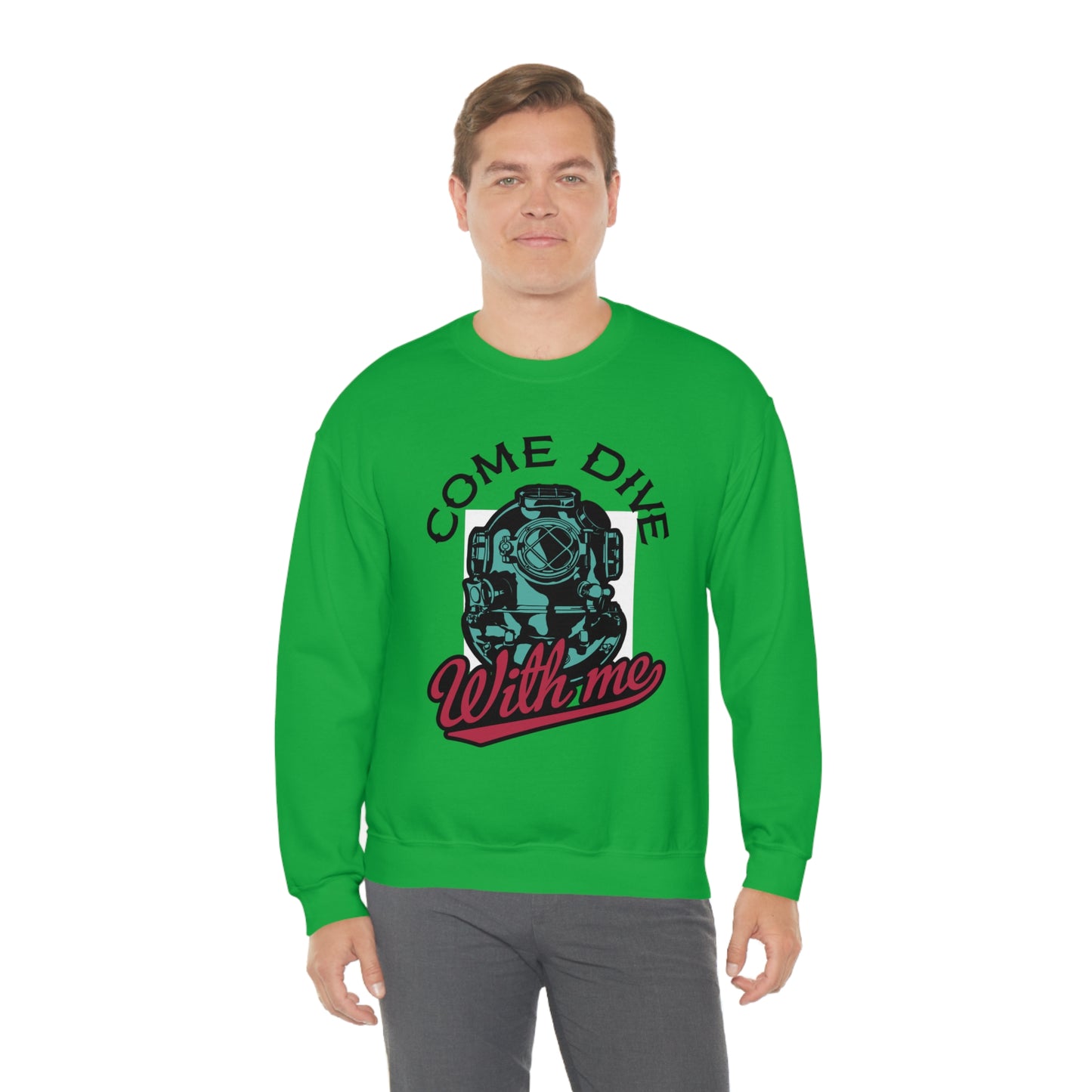 Come dive with me Crewneck Sweatshirt