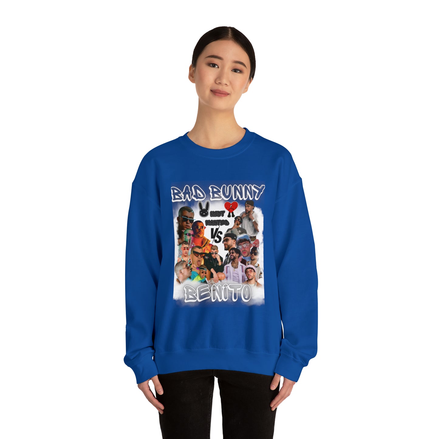 Bad Bunny vs Benito Crewneck Sweatshirt