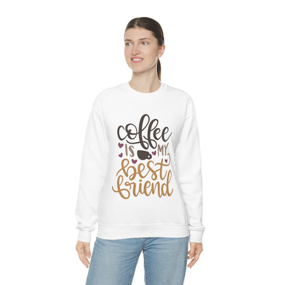 Coffee_is_my_best_friend Crewneck Sweatshirt