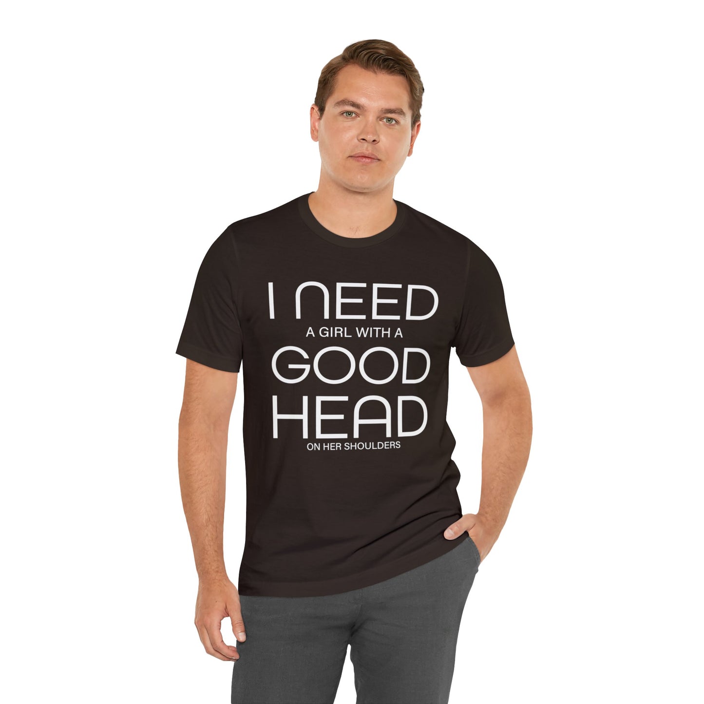 Girl with a good head on her shoulders T-Shirt