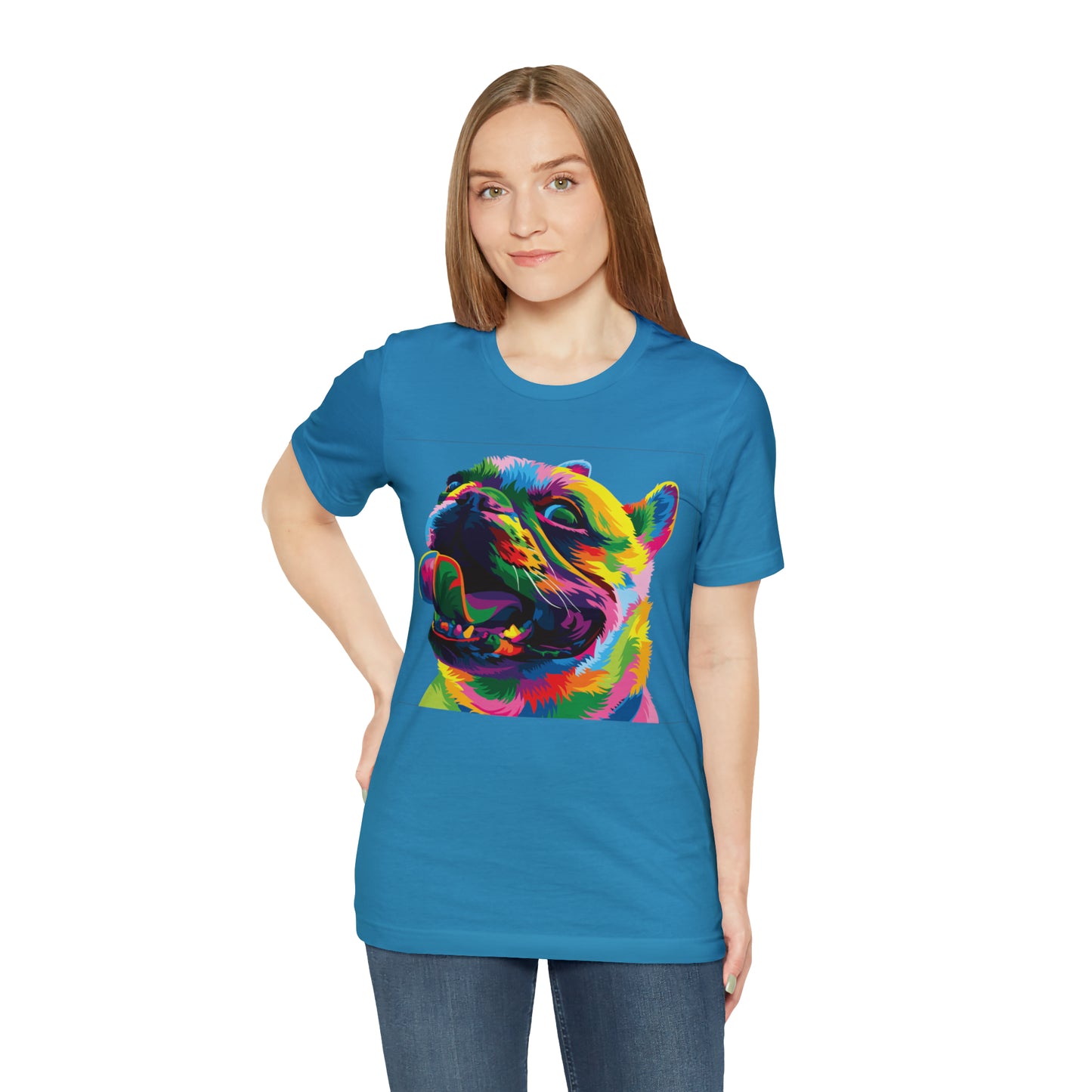 Colorful Dog T-Shirt