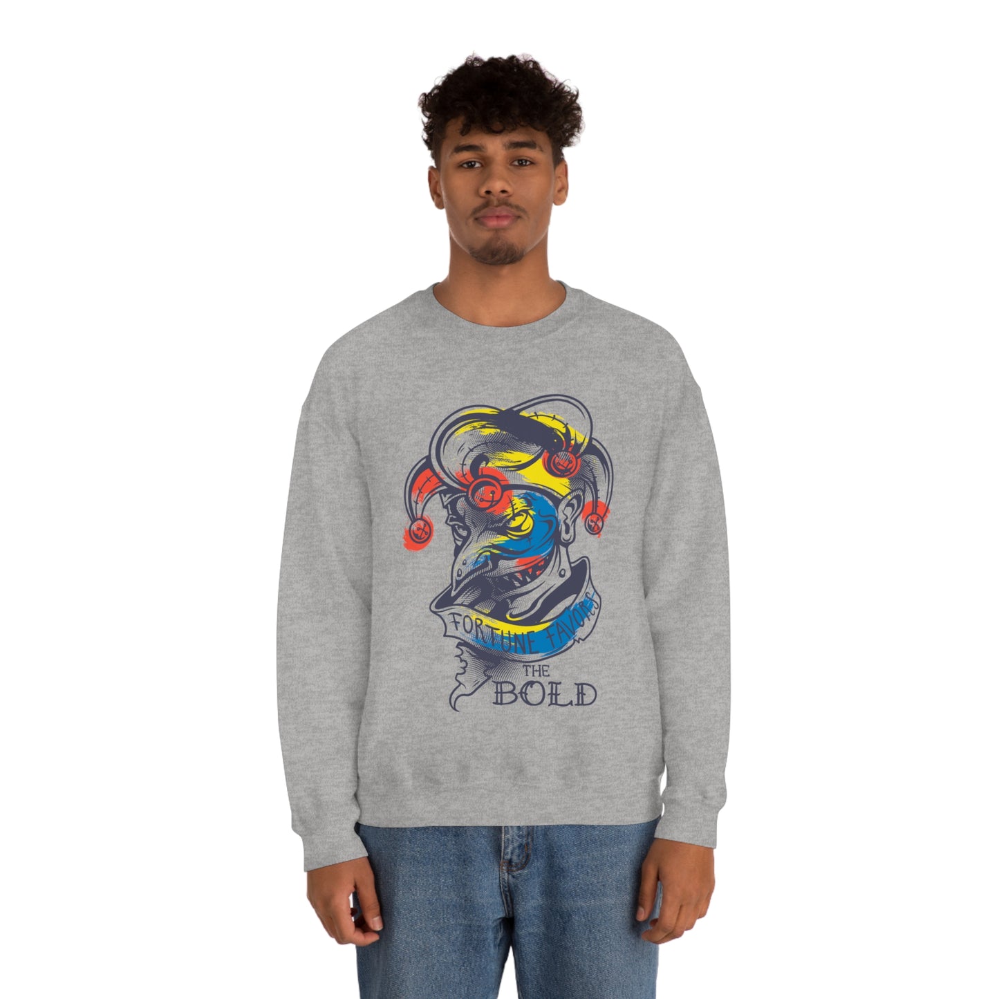 Fortune Favors the Bold Crewneck Sweatshirt