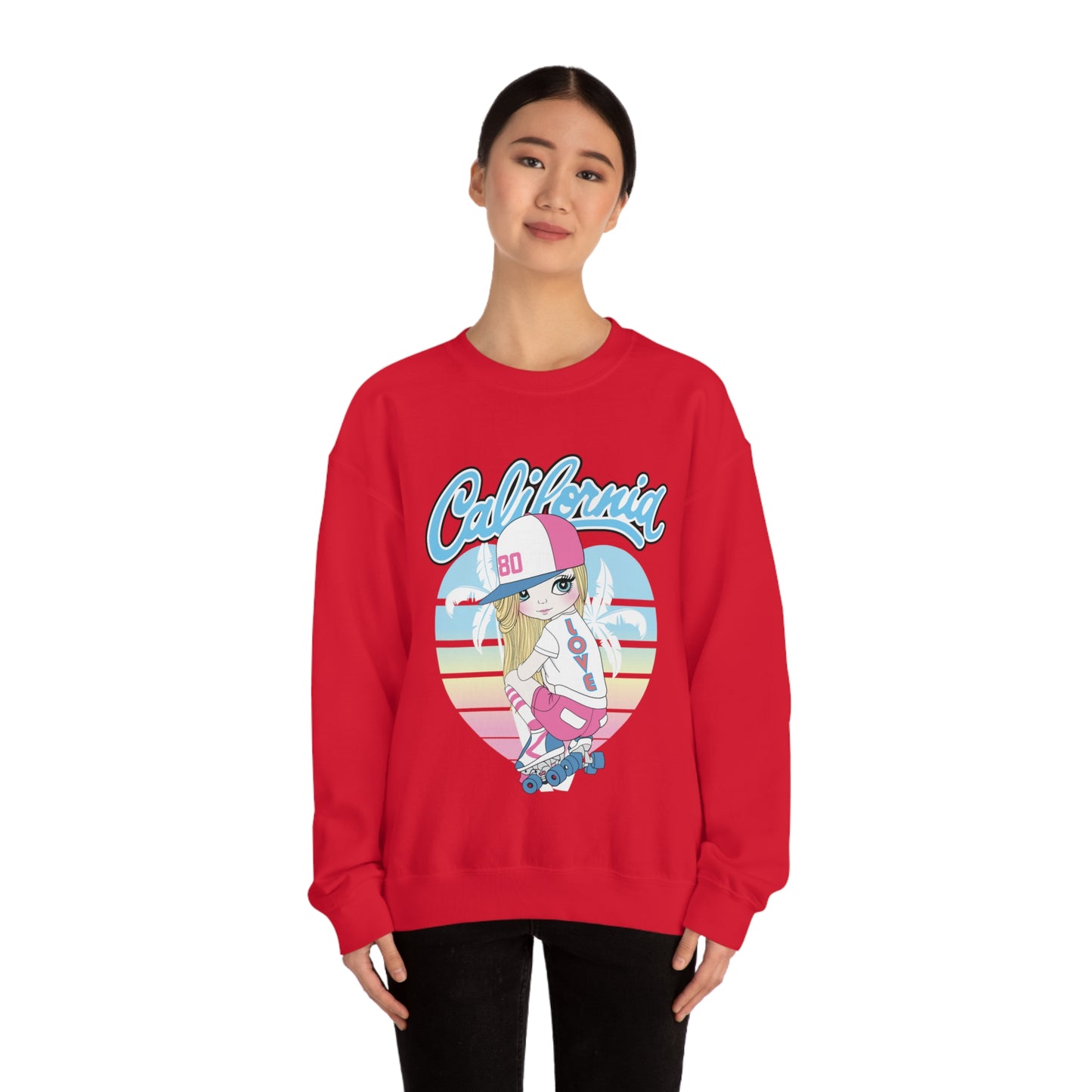 Love for California Crewneck Sweatshirt