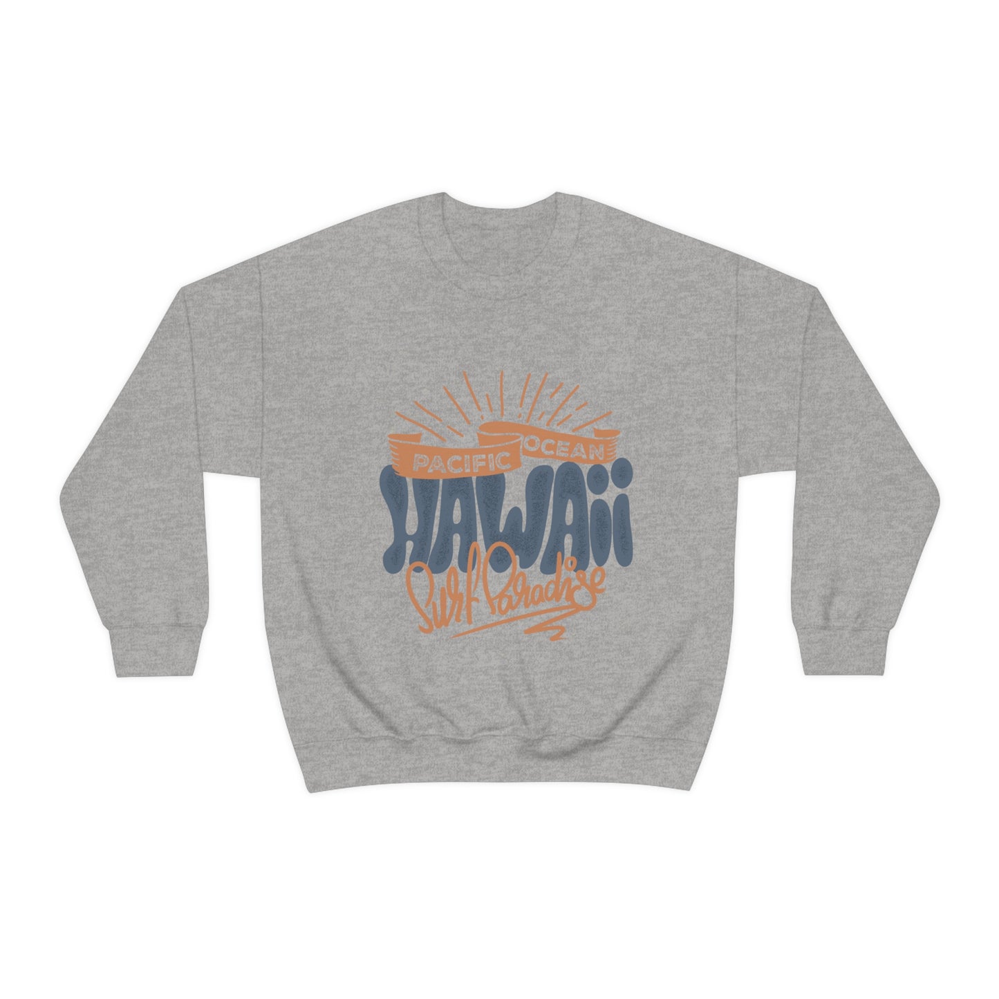 Hawaii Surf Paradise Crewneck Sweatshirt