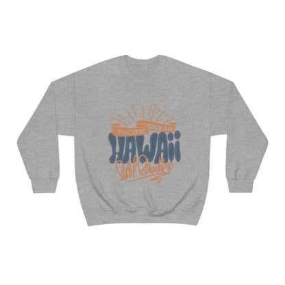 Hawaii Surf Paradise Crewneck Sweatshirt