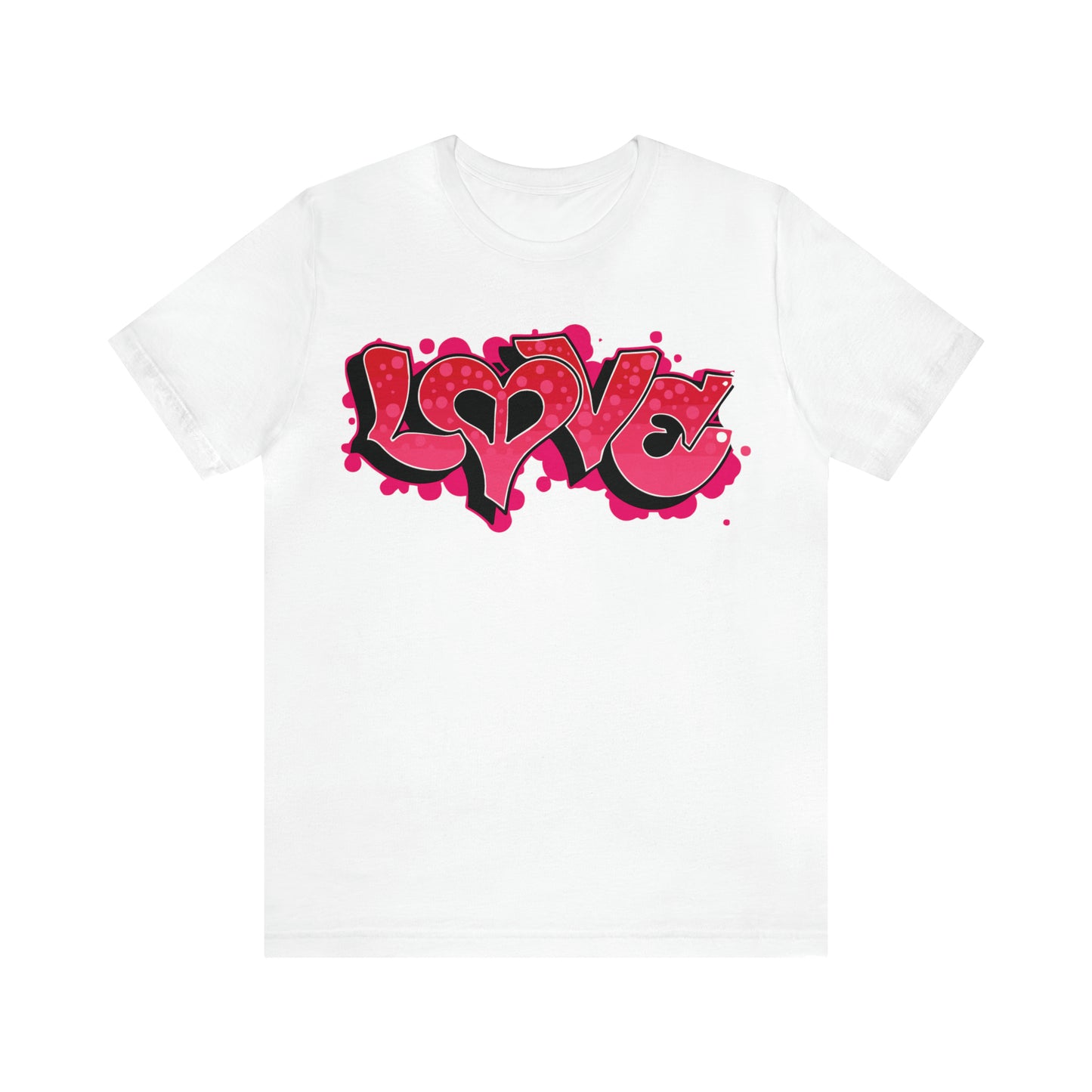 Peace and Love graffiti T-Shirt